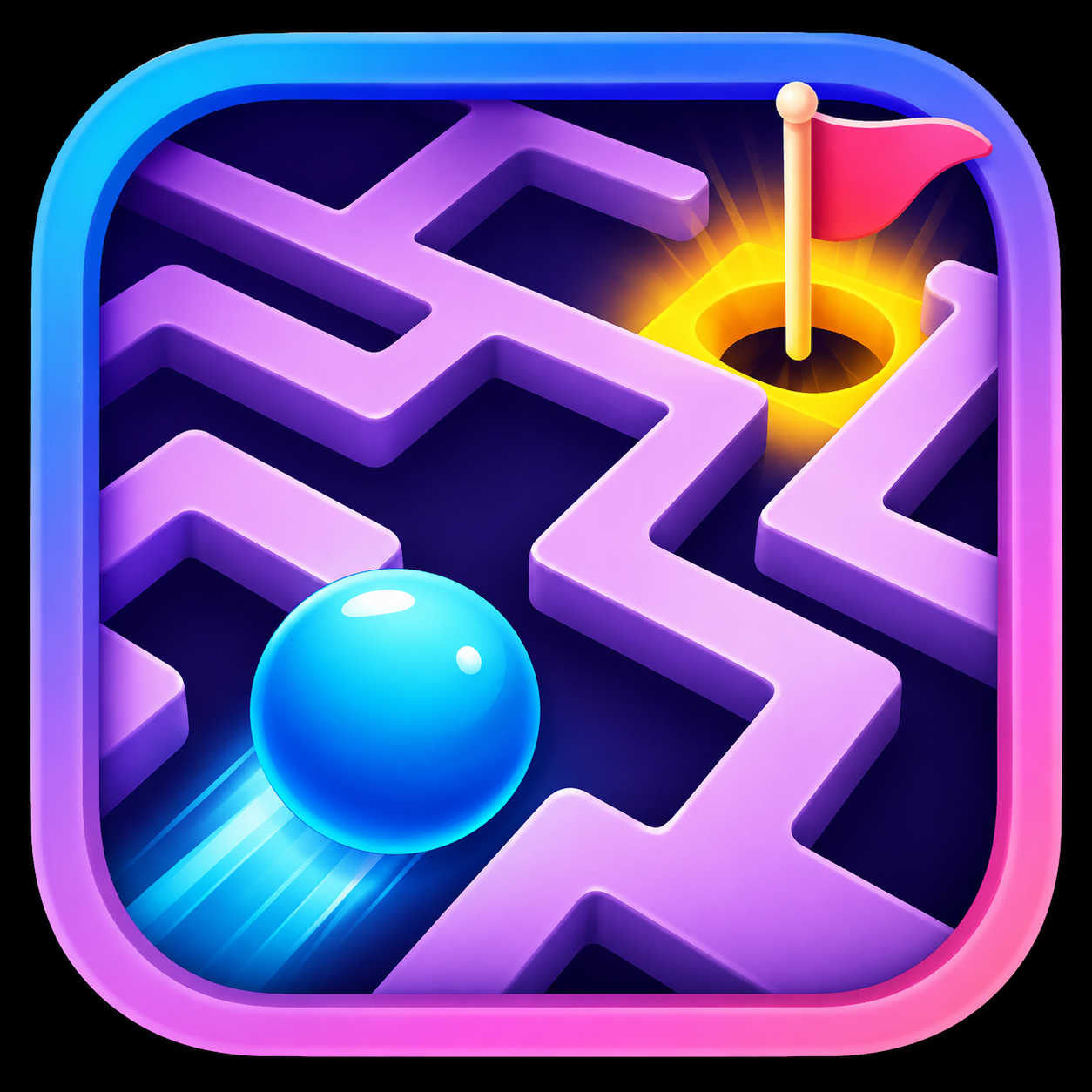 Ball Maze Puzzle uygulama görseli